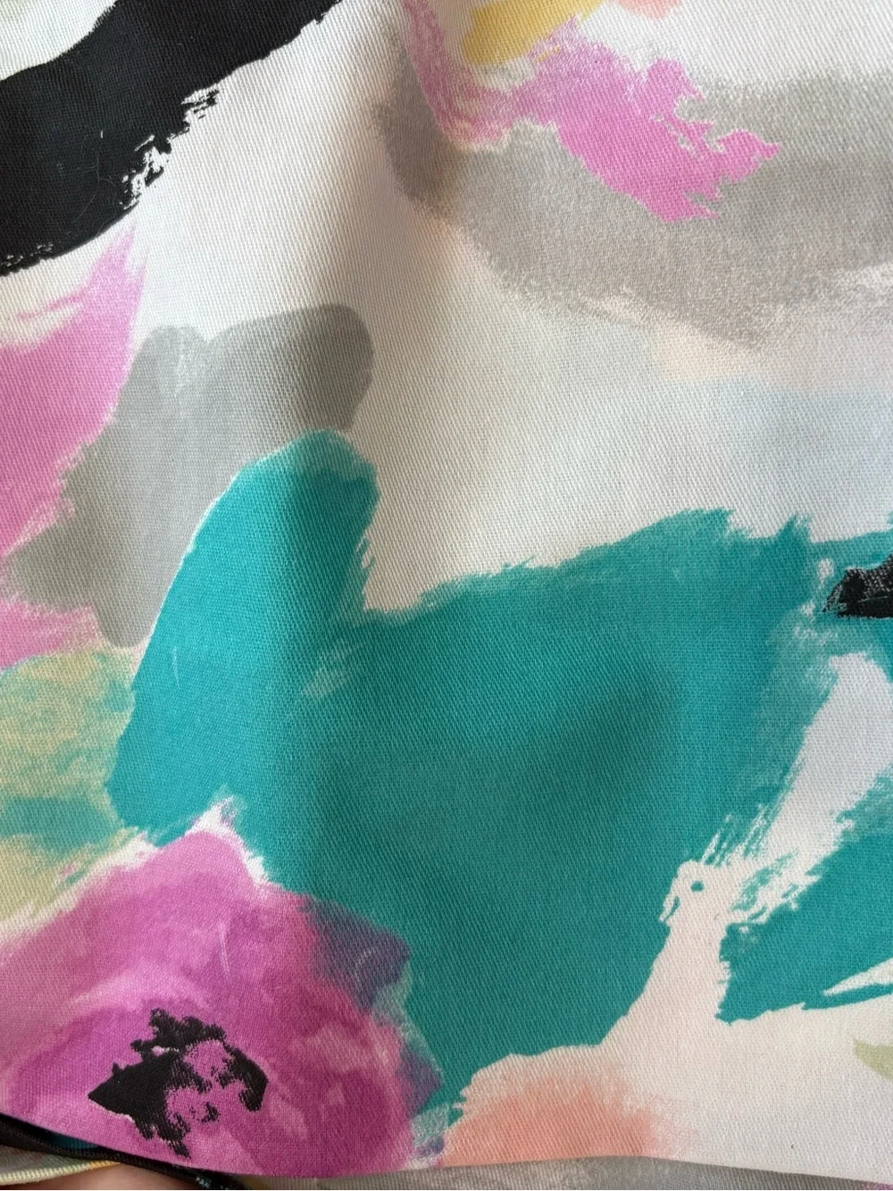NEW Kate Spade New York Paintball Floral Shower Curtain